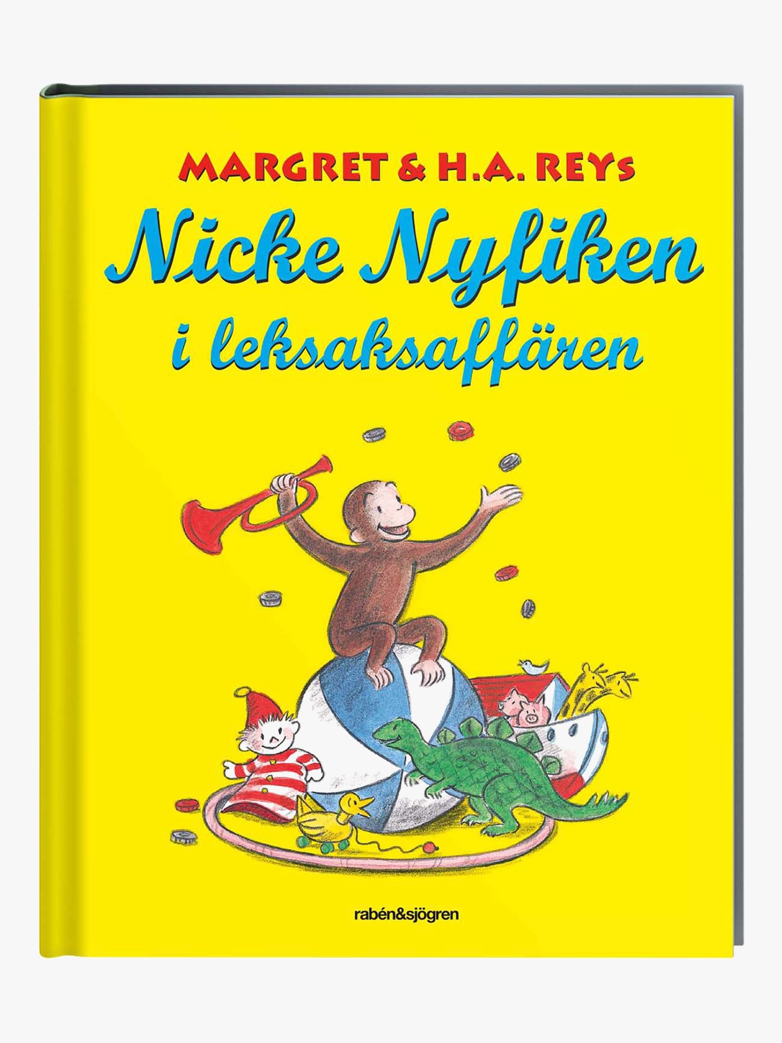Rabén &  Sjögren Nicke Nyfiken I Leksaksaffären
