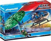 Playmobil 70569 City Action Polishelikopter Fallskär