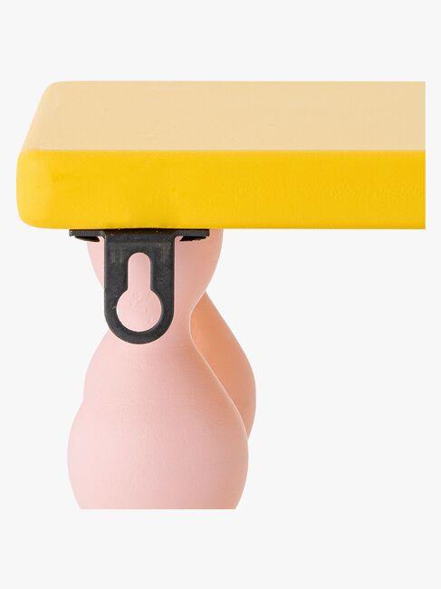 Bloomingville Bibiola Vägghylla, Gul