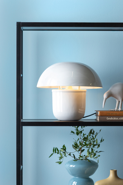 PresentTime Fat Mushroom Bordslampa, White