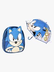 Sonic Plush Ryggsäck & Paraply, Blå