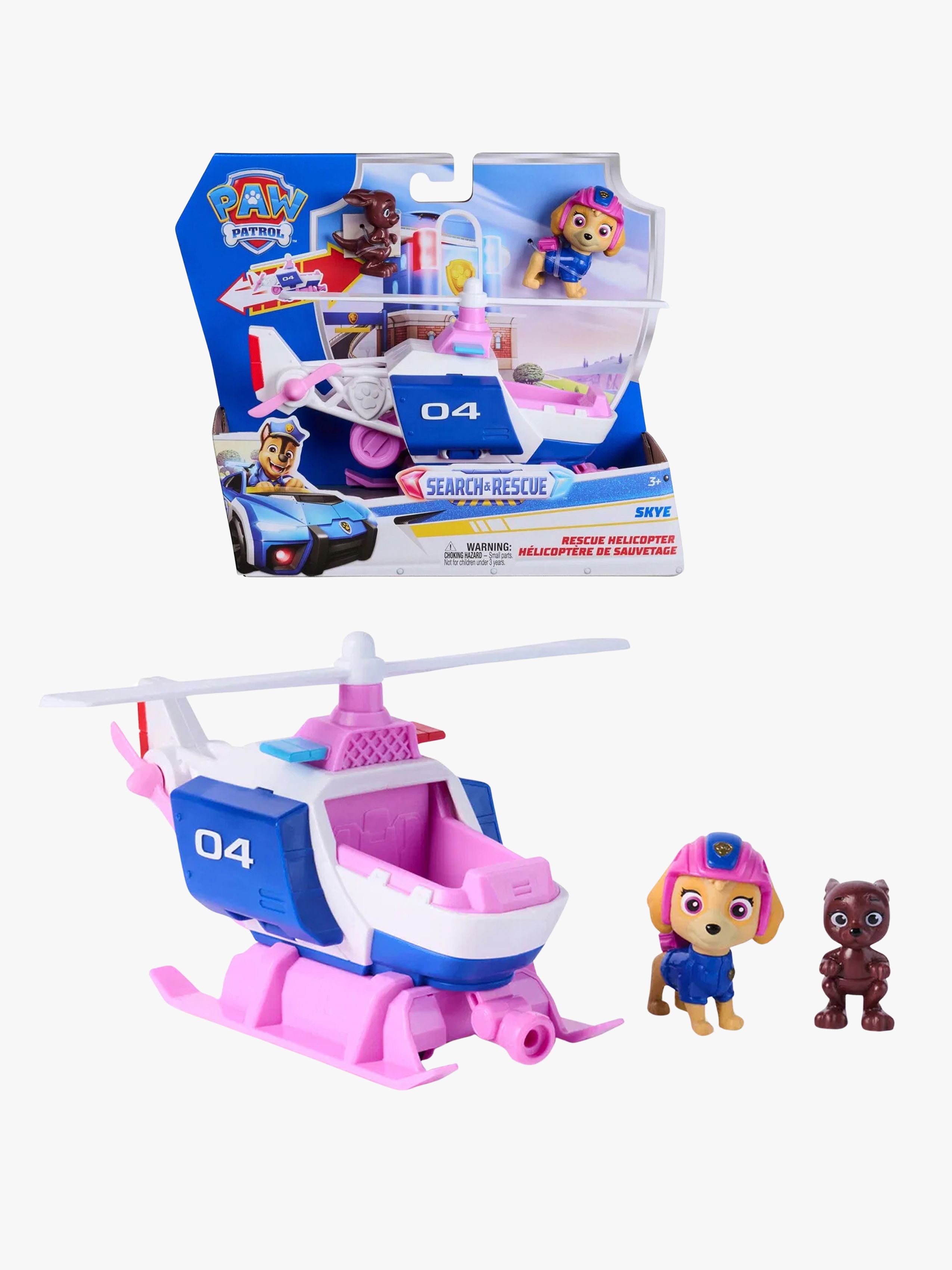 Paw Patrol Search &  Rescue Räddningsfordon med Figur Skye