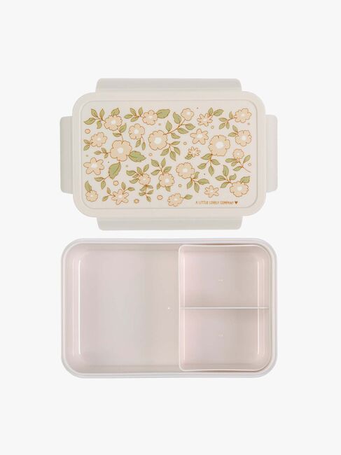 A Little Lovely Company Bento Matlåda, Blomsterrosa