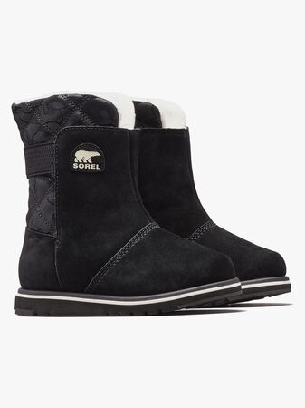 Sorel Children's Rylee Kängor, Black/Light Bisque