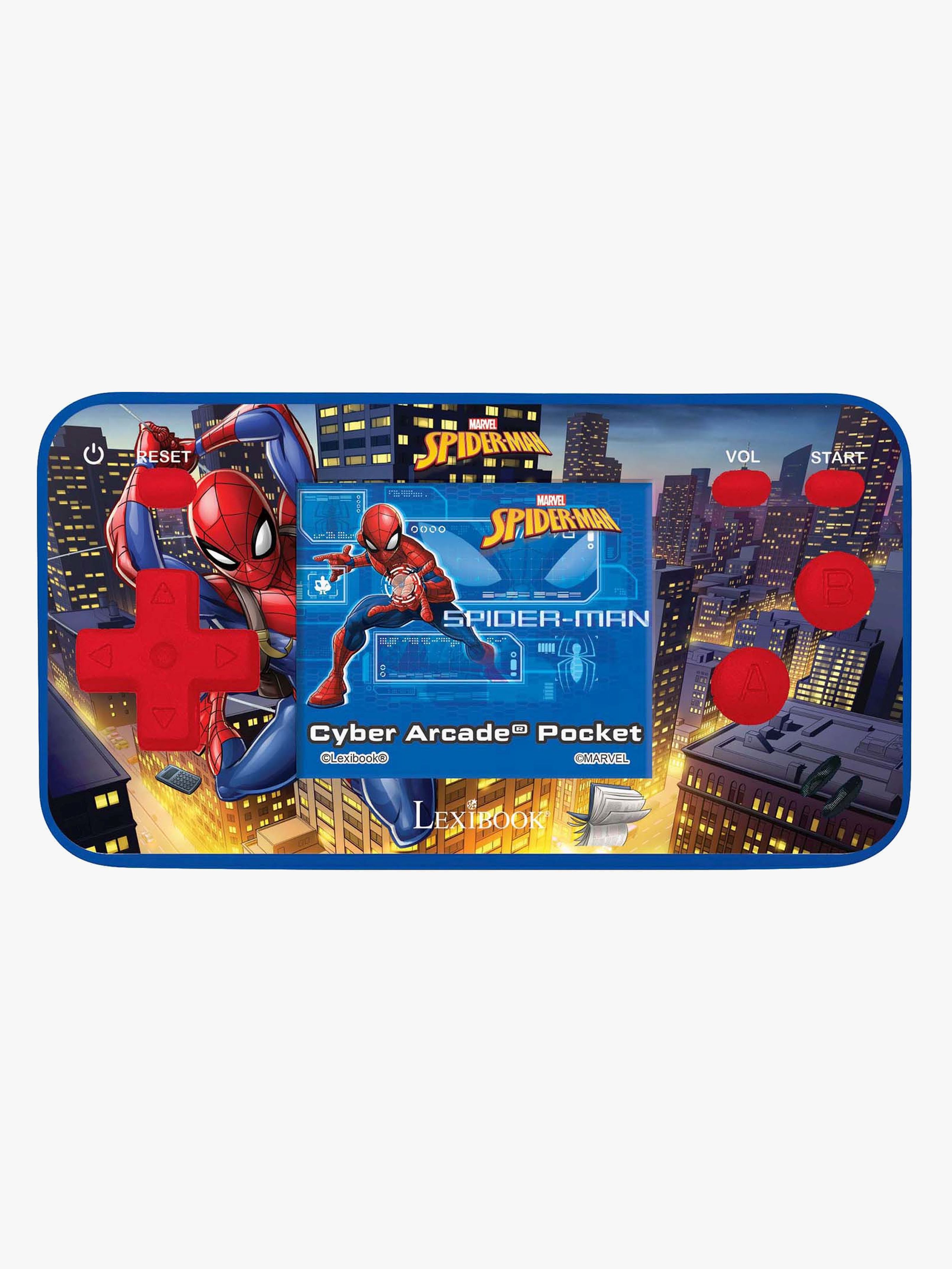 Marvel Spider-Man Cyber Arcade Pocket, 150 Games Spelkonsol