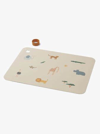 LIEWOOD Jude Bordsunderlägg med Tryck, Safari/Sandy