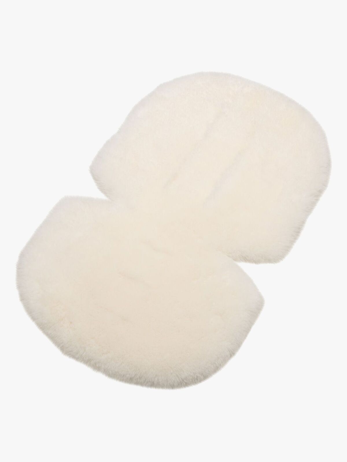 Tinkafu Lammskinn Bubble Sittdyna, White