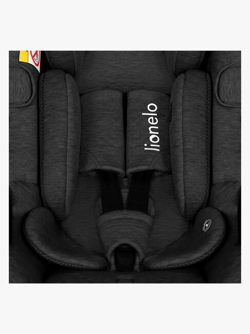 Lionelo Moxie i-Size Babyskydd inkl. Bas, Black Carbon