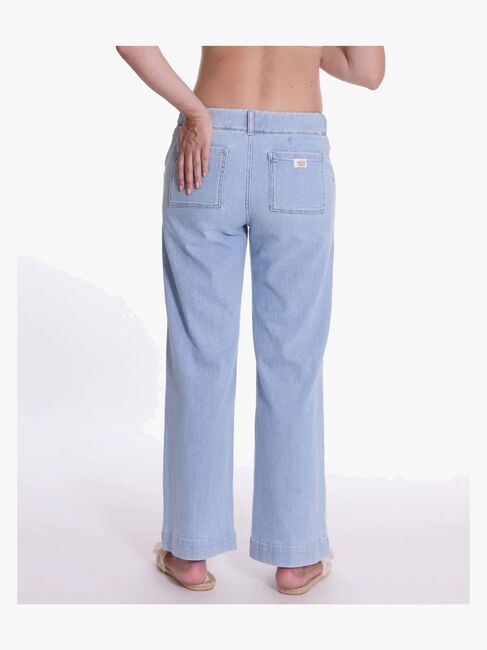 Cache Coeur KELLY Gravidjeans, Light Blue