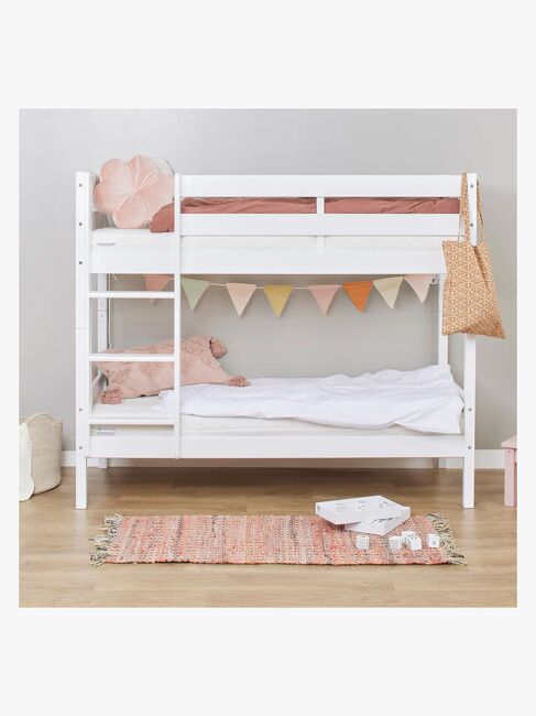 Hoppekids ECO Comfort Våningssäng 70x160, Vit