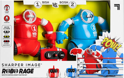 Sharper Image Radiostyrt Robot Robo Rage Duell