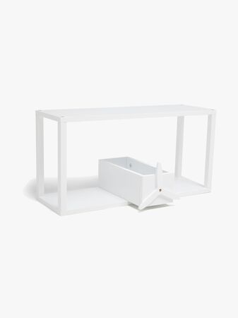 JLY  Flygplan Vägghylla, Vit