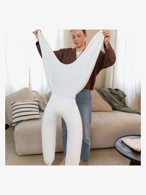 Doomoo  Amnings- & Gravidkudde 2-i-1, Latte