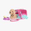 Cloudberry Castle Pet Care & Puppy Lekset 6 Delar