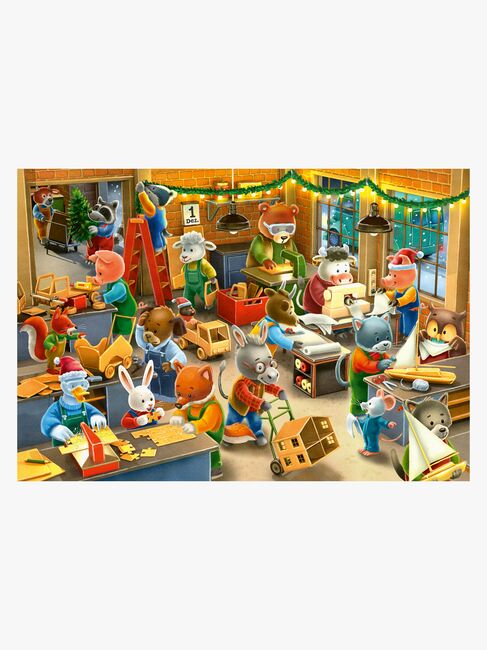 Ravensburger Christmas Toy Factory Pussel 2x12 Bitar