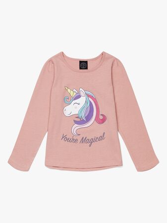 Luca & Lola Fabianna Långärmad T-shirt, Pink