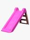 Swing King Rutschkana med Stege 1,2 m, Rosa