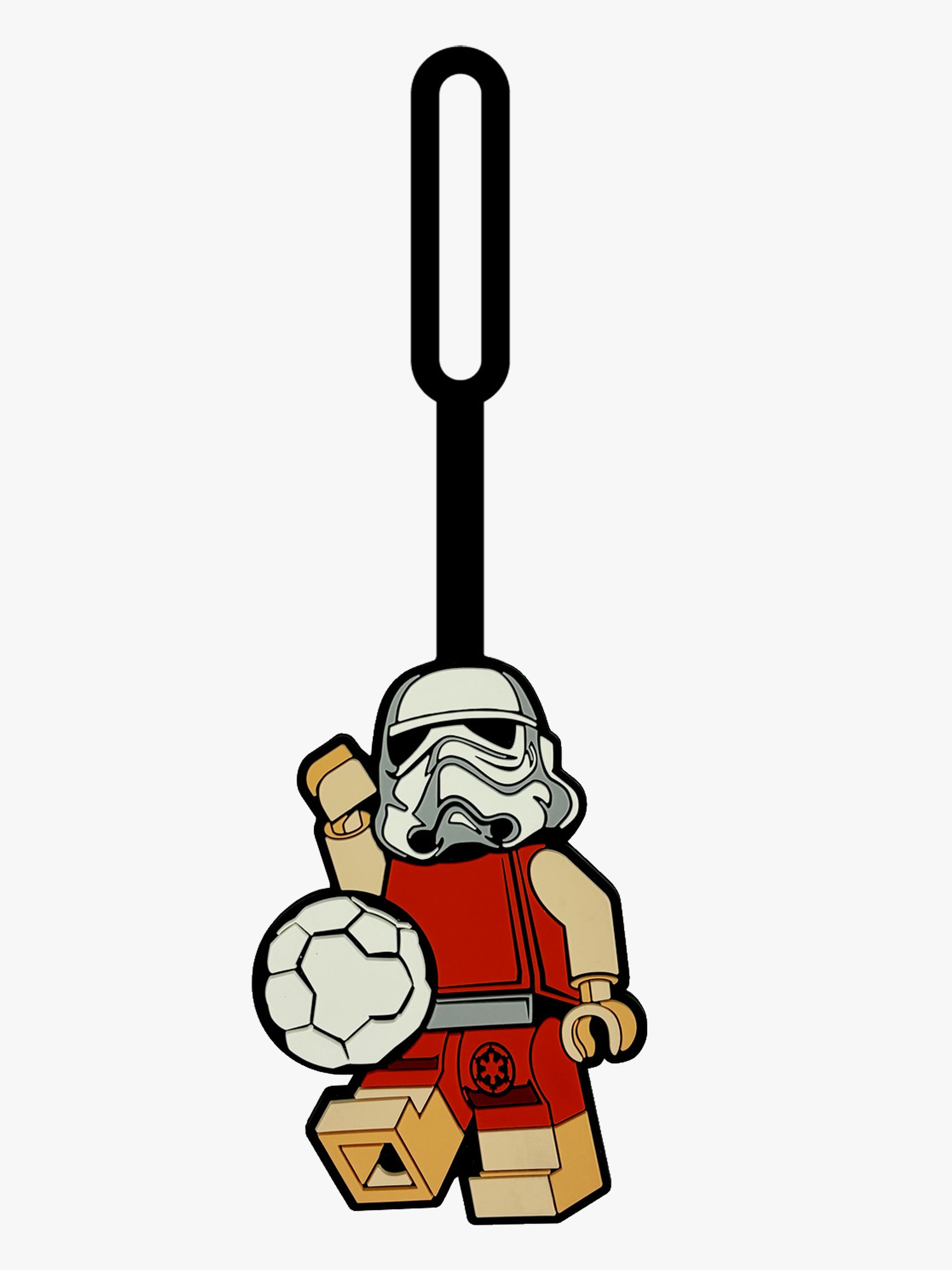 LEGO Star Wars™ Bagagetag Stormtrooper, Röd/vit