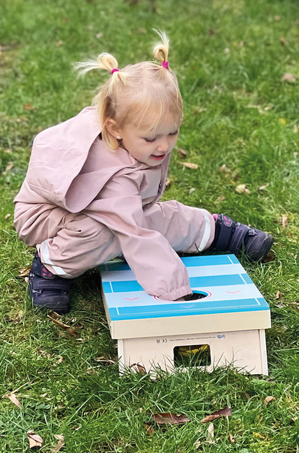 Small Foot Active Cornhole Och Sling Puck Spel