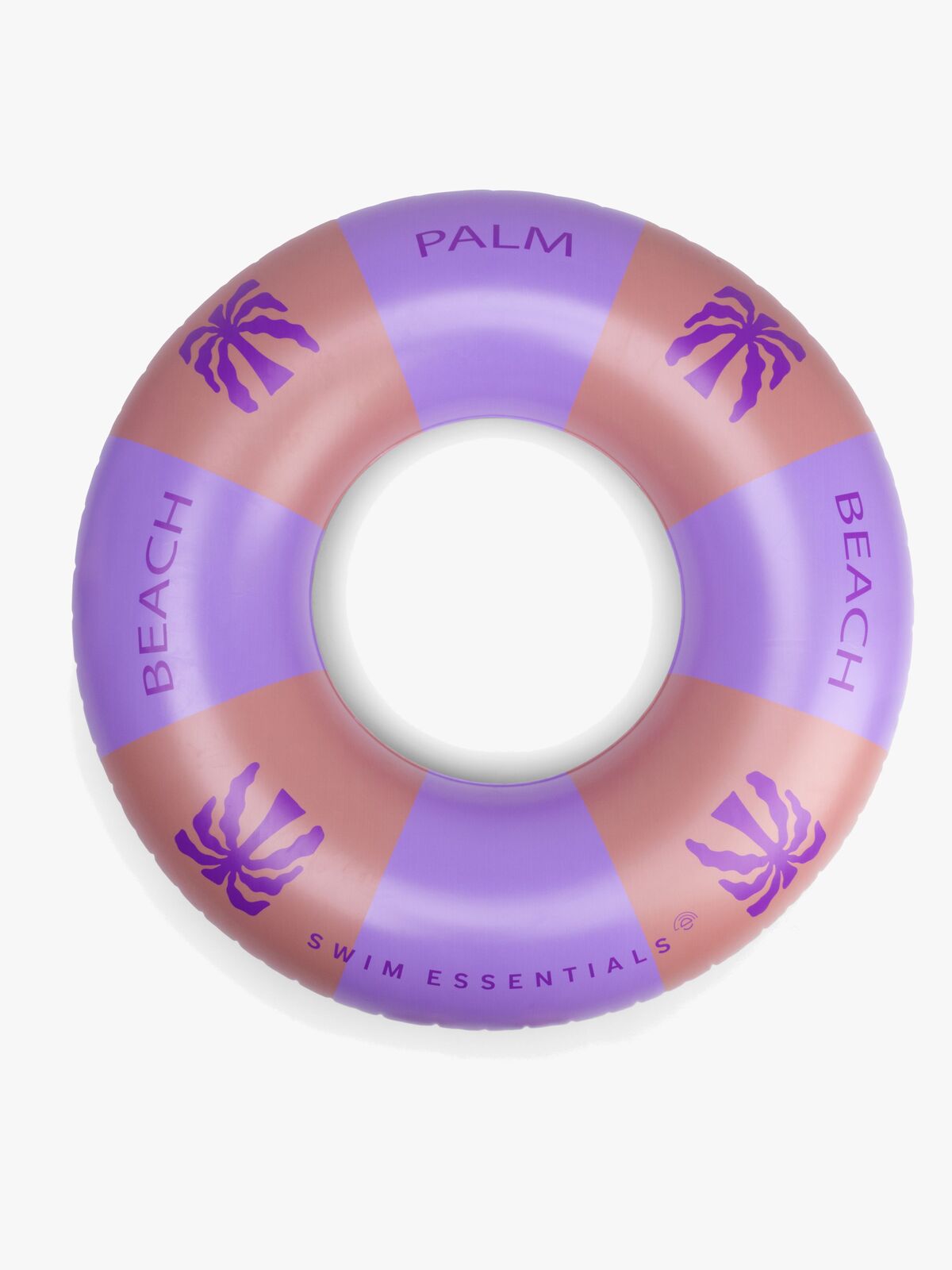 SwimEssentials Badring 120 cm, Palm Trees Purple