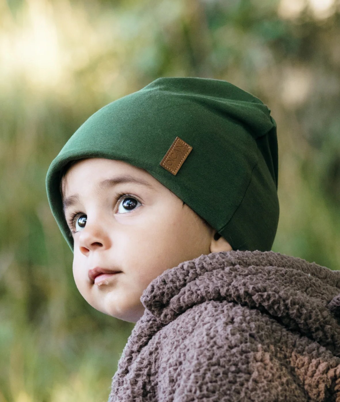 OICAN Wear  Fleecefodrad Mössa med Huvudskydd Green L