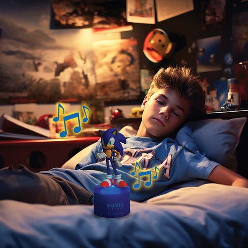 Sonic Nattlampa med Bluetooth-högtalare