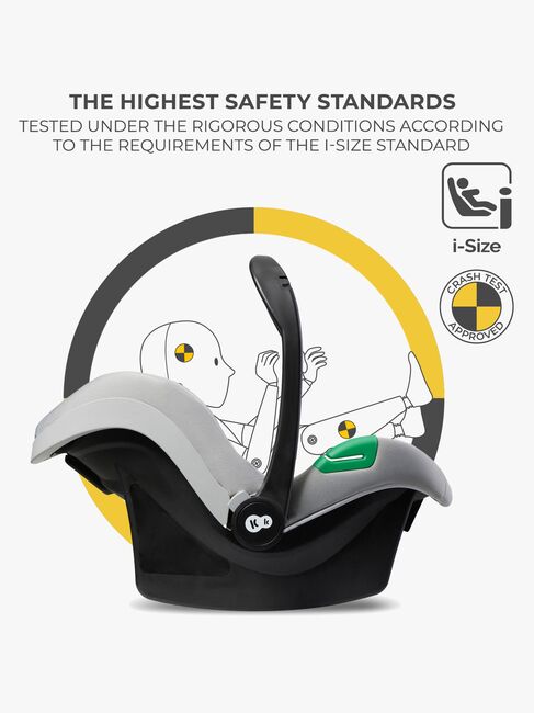 Kinderkraft 3-i-1 NEWLY Kombivagn Travelsystem, Moonlight Grey