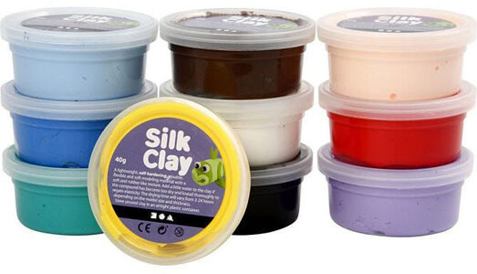 Silk Clay Mixade Färger