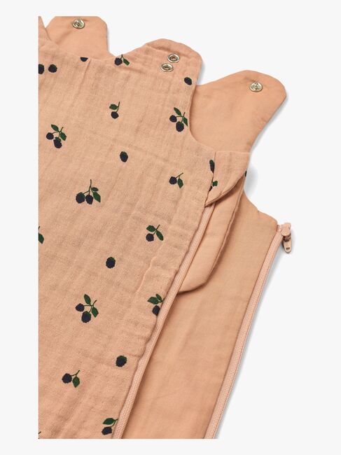 LIEWOOD Flora Sovpåse Stl 56-68, Mini Berry/Pale Tuscany