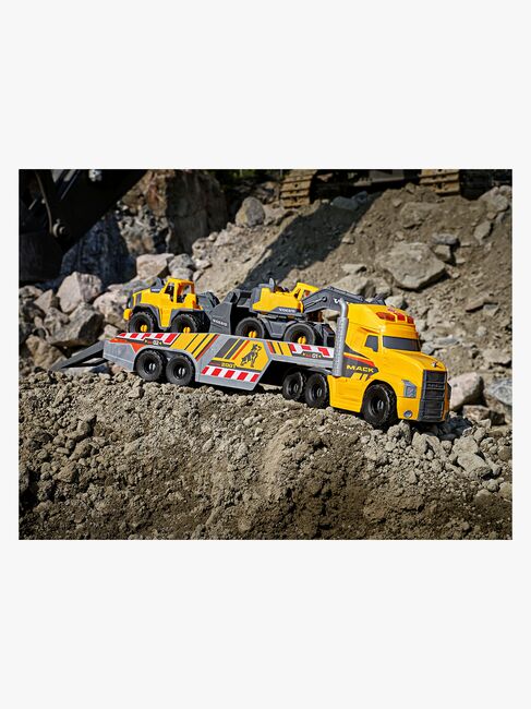 Dickie Toys Volvo Lastbil Med 2 Fordon