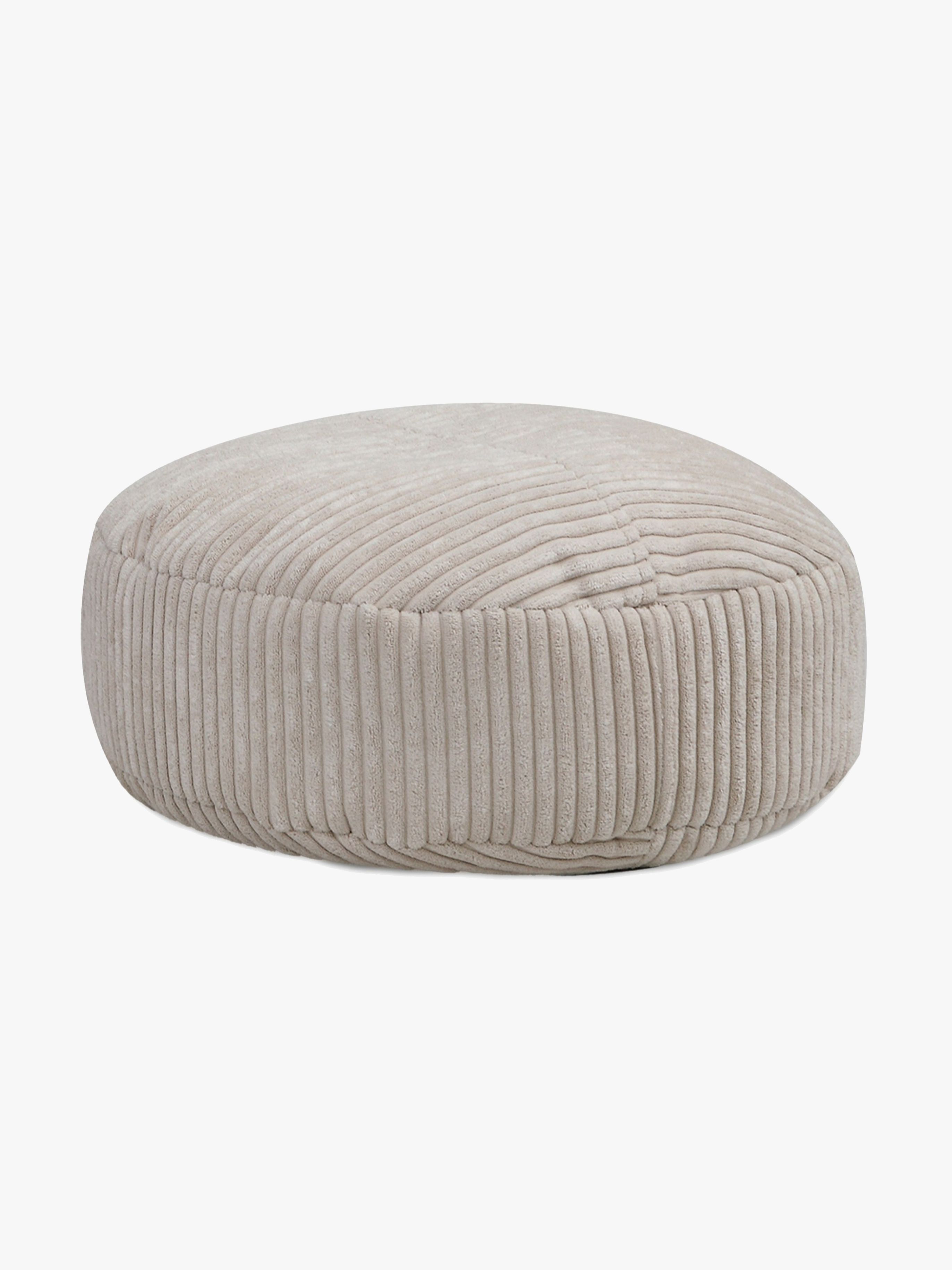 Furini Classic Tiny Sittpuff, Ljusbeige