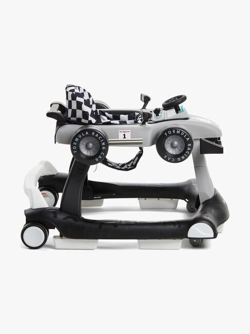 Beemoo PLAY Bil Lära-gå-stol, Cool Grey