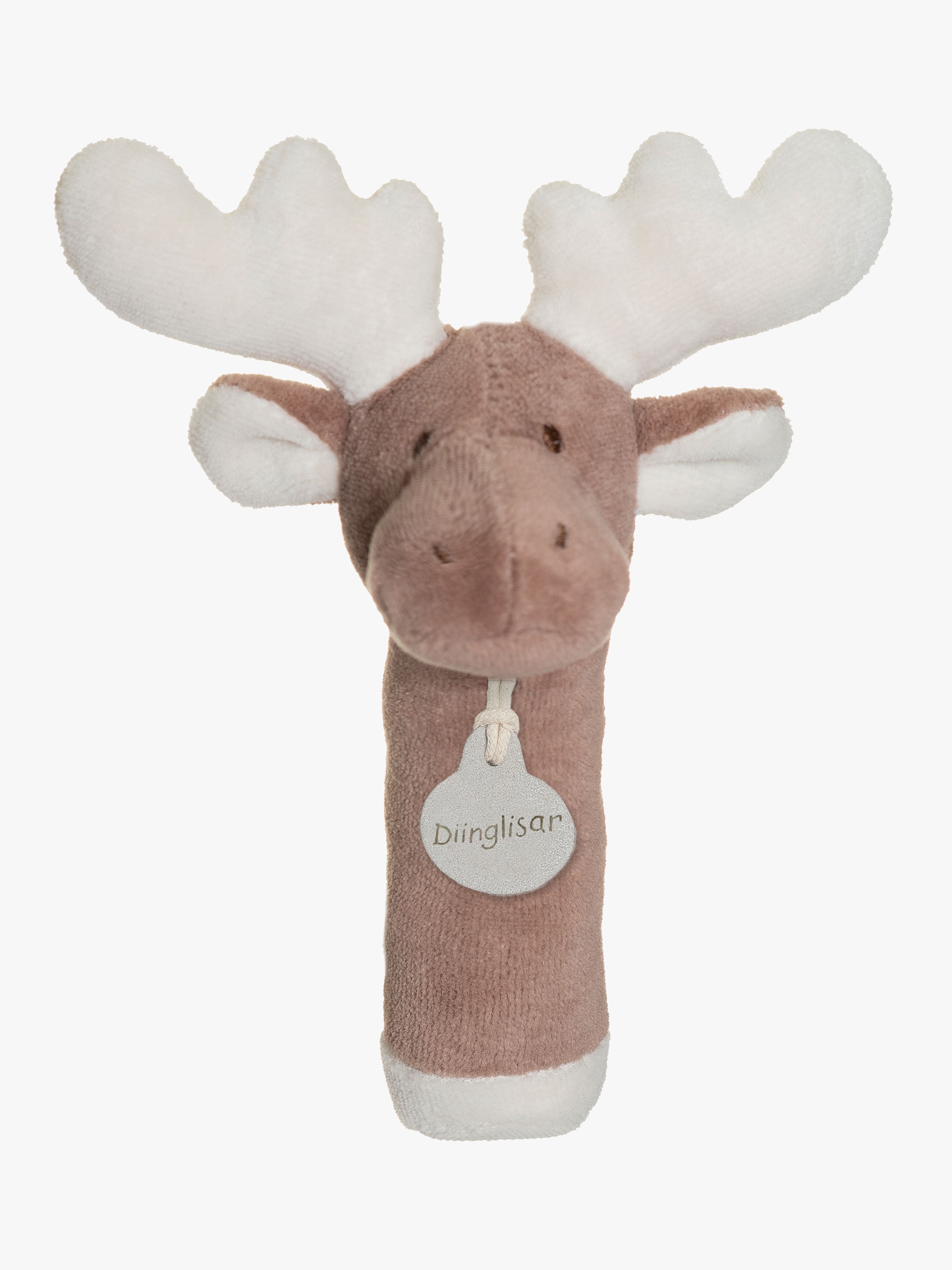 Teddykompaniet Diinglisar Älg Skallra, Brown