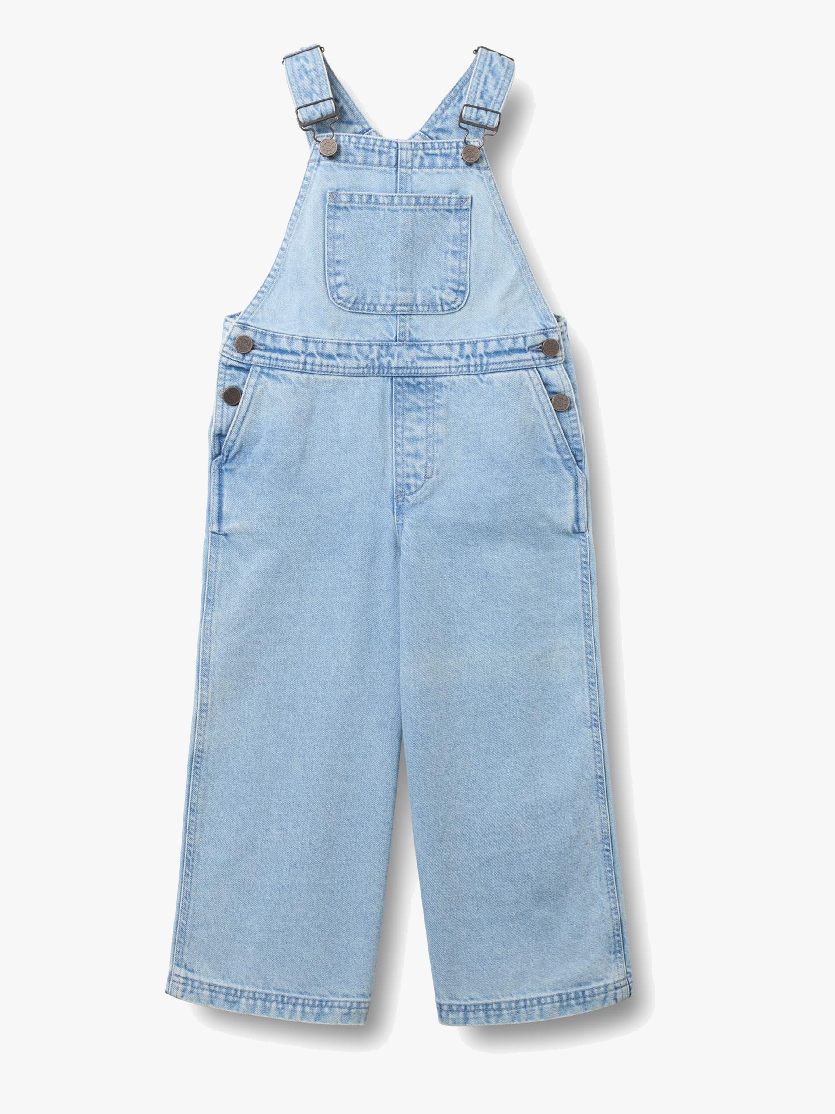 Wheat Marley Hängselbyxor, Light Blue, 110