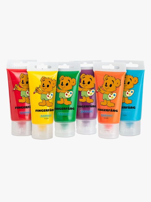 Egmont Kärnan Bamse Fingerfärger
