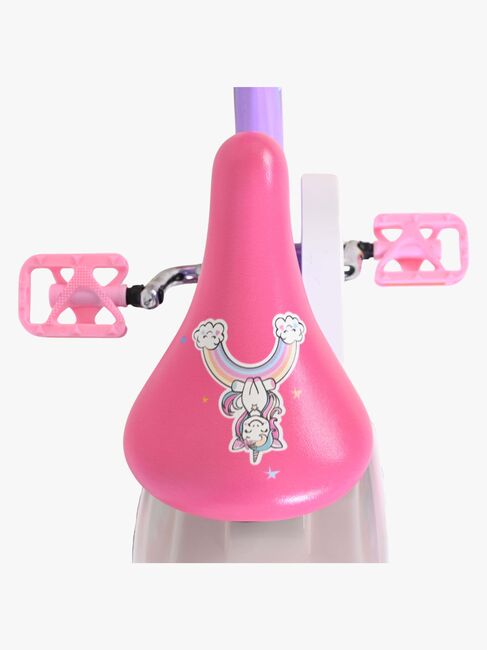 Volare Unicorn Cykel 14 Tum, Lila
