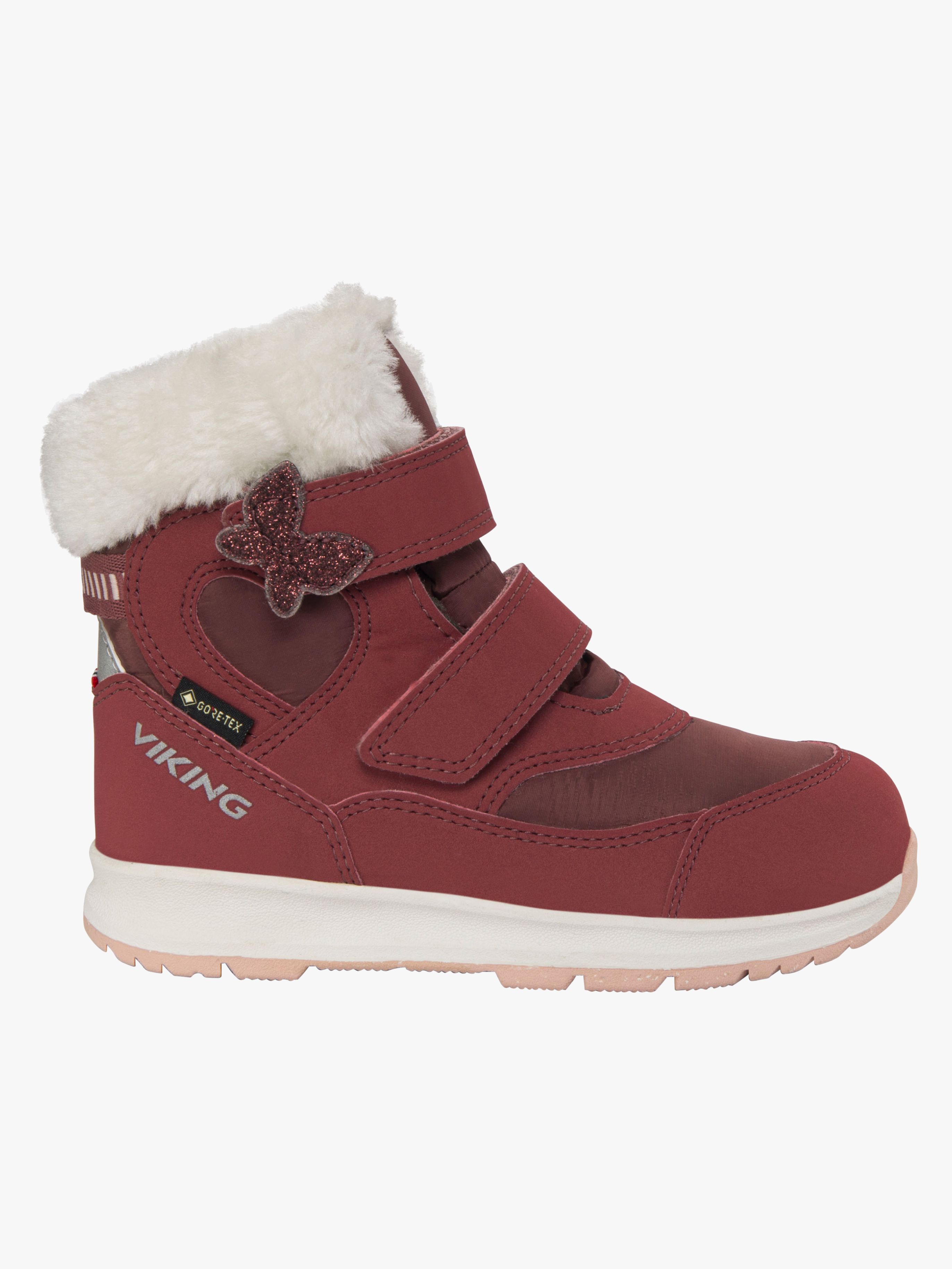 Viking Belle Butterfly 2V GTX Vinterkängor, Dark Pink, 27