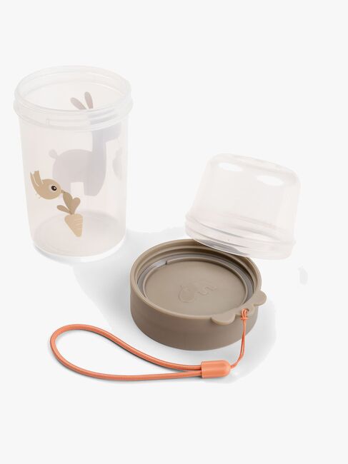 Done By Deer Lalee To Go Two-Way Snacksbehållare, Sand