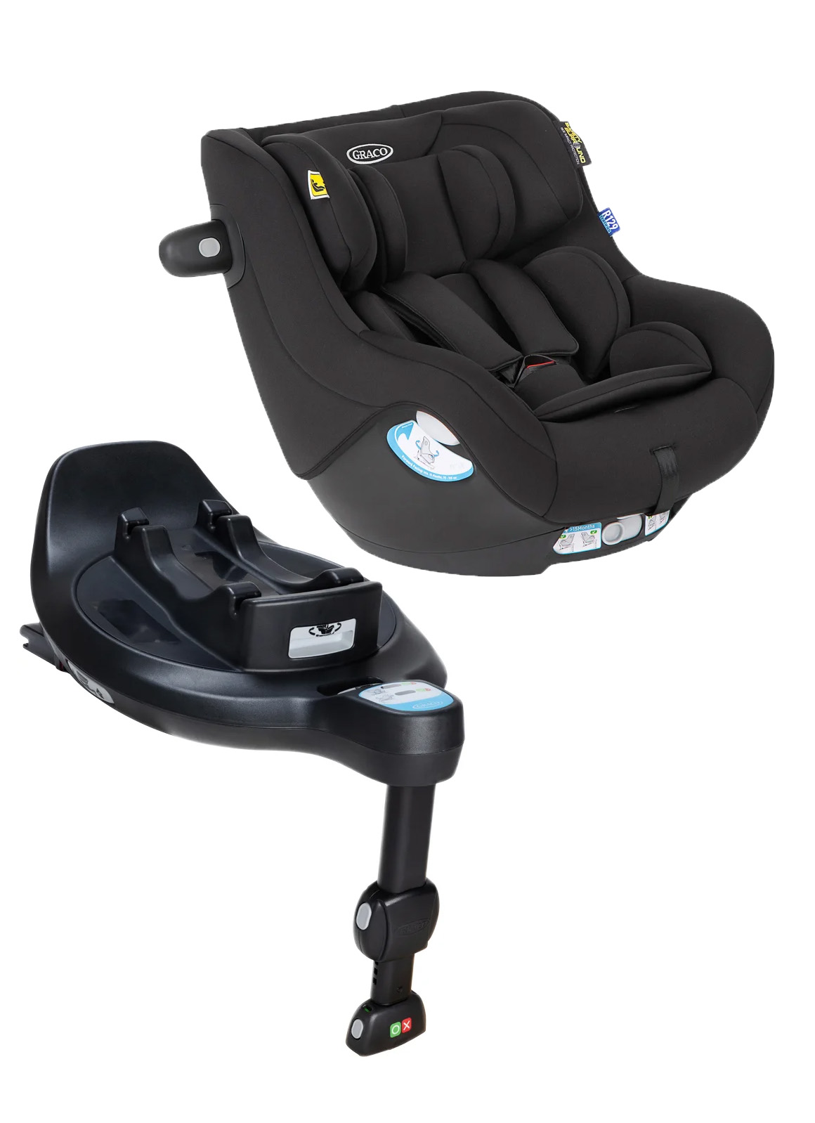 Graco SnugGo Bilbarnstol inkl. Bas, Midnight