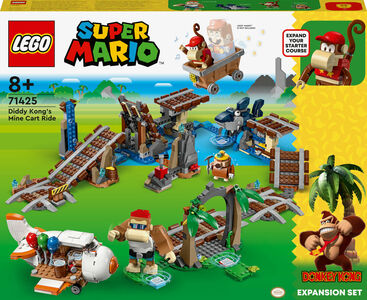 LEGO Super Mario 71425 Diddy Kongs gruvvagnsfärd Expansionsset