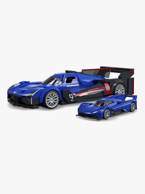 Mattel Brick Shop Hot Wheels Speed Series Brick Shop Hot Wheels Byggset Cadillac Project GTP Hypercar 236 Delar