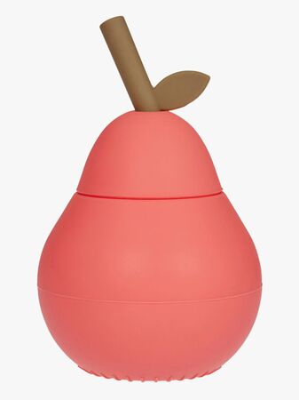 OYOY Pear Sugrörsmugg, Cherry Red