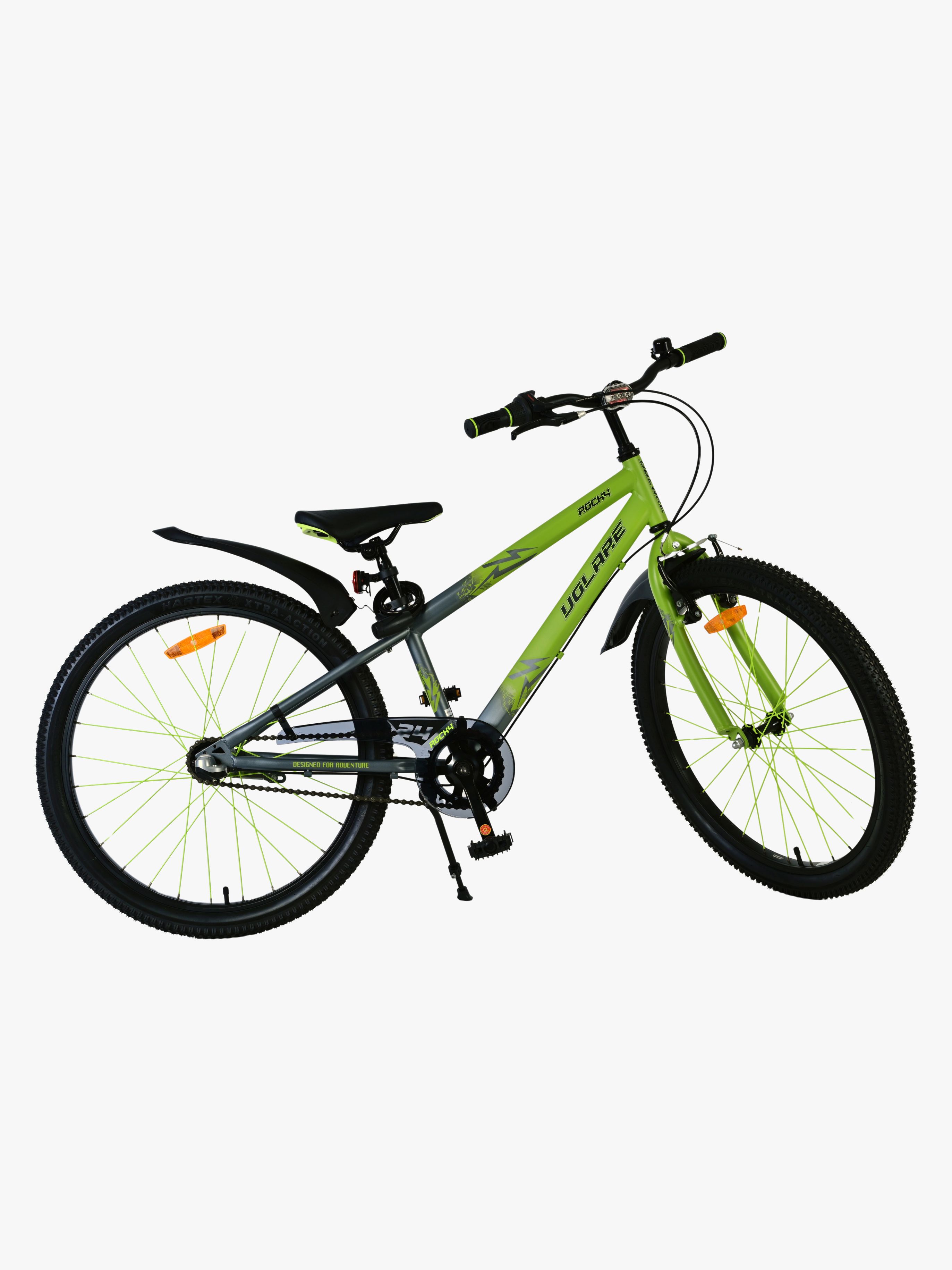 Volare Rocky 24 tum – 3-växlad cykel från 8 år, 115 kg maxvikt