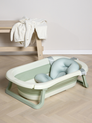Beemoo CARE Assist Badebalje inkl. Badestøtte, Soft Green