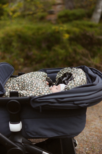 Oh, Poppy! Lily Quilted Åkpåse, Poppy Forest Green