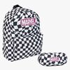 Marvel Ryggsäck & Pennfodral, Checkered