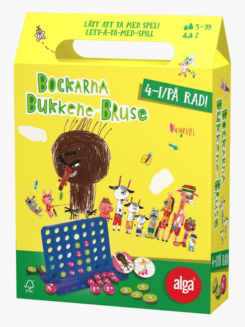 Alga Bukkene Bruse Fyra i Rad