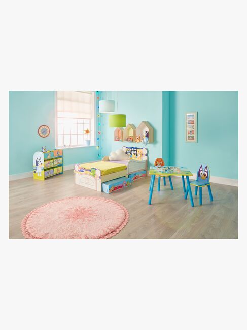 Bluey Juniorsäng med Förvaring 70x140, Vit