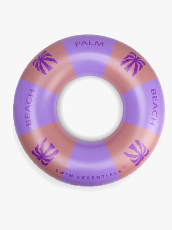 SwimEssentials Badring 120 cm, Palm Trees Purple