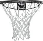 Proline Basketkorg med Nät, Svart/Vit 